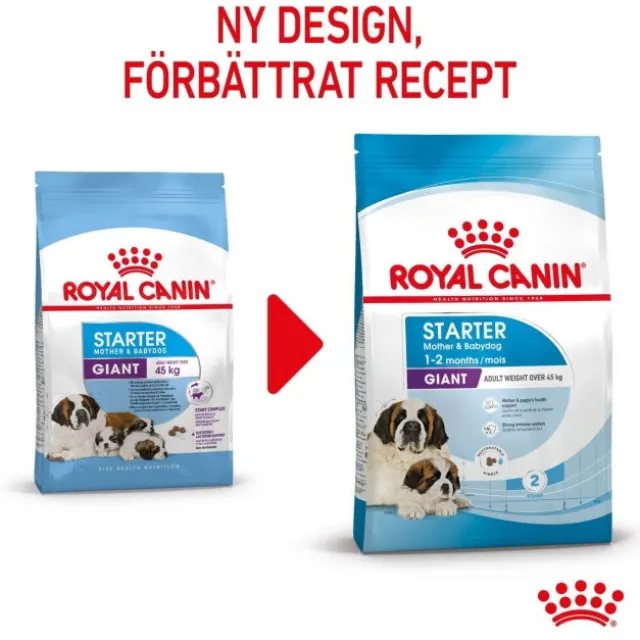 Royal Canin Giant Starter torrfoder för hundvalp