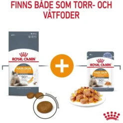 Royal Canin Hair & Skin Care Jelly Adult våtfoder för katt 12 x 85 g