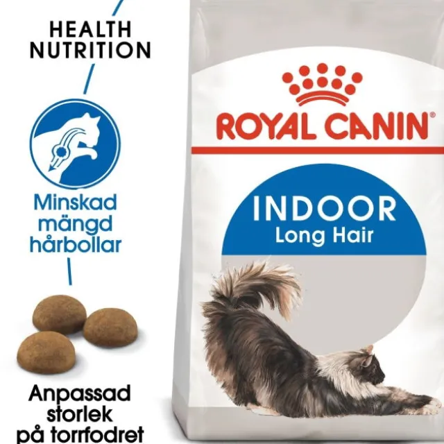 Royal Canin Indoor Long Hair Adult torrfoder för katt