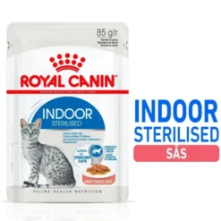 Royal Canin Indoor Sterilised Gravy Adult våtfoder för katt 12x85 g