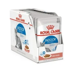 Royal Canin Indoor Sterilised Gravy Adult våtfoder för katt 12x85 g