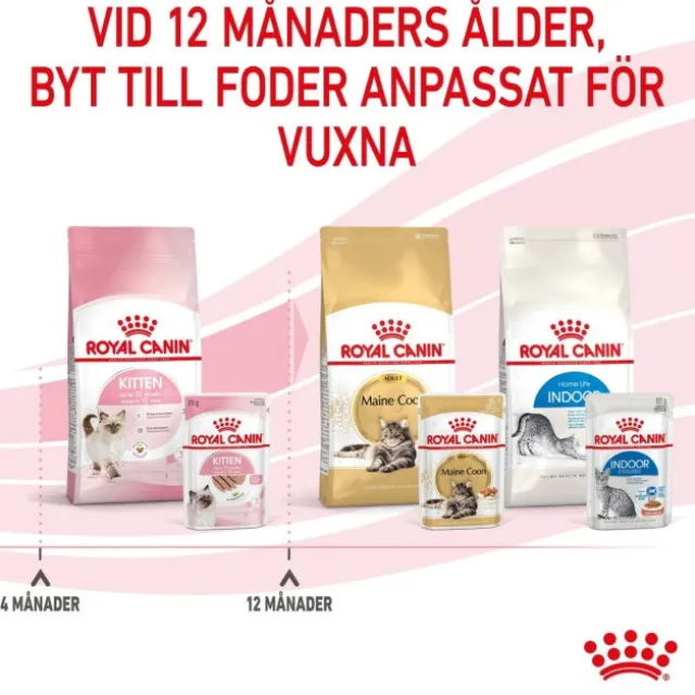 Royal Canin Kitten Loaf våtfoder för kattunge 12x85 g