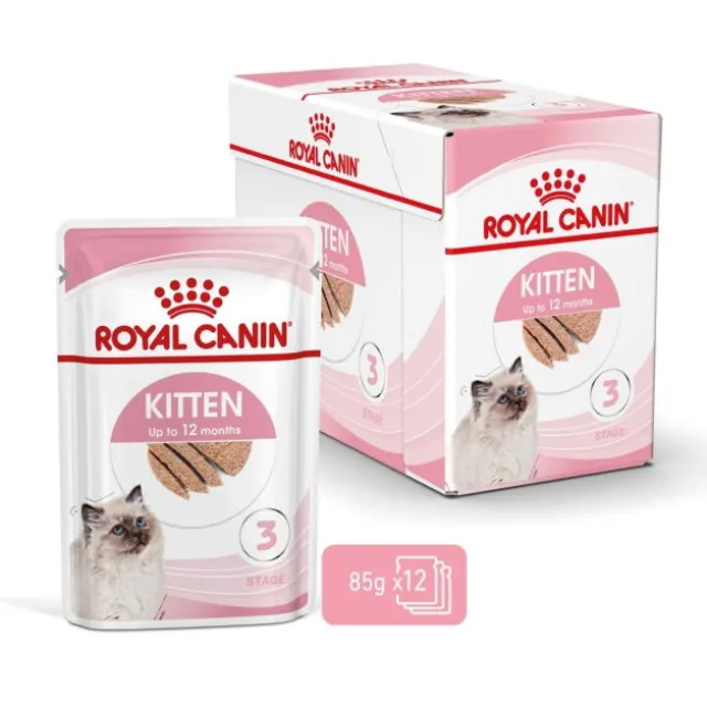 Royal Canin Kitten Loaf våtfoder för kattunge 12x85 g