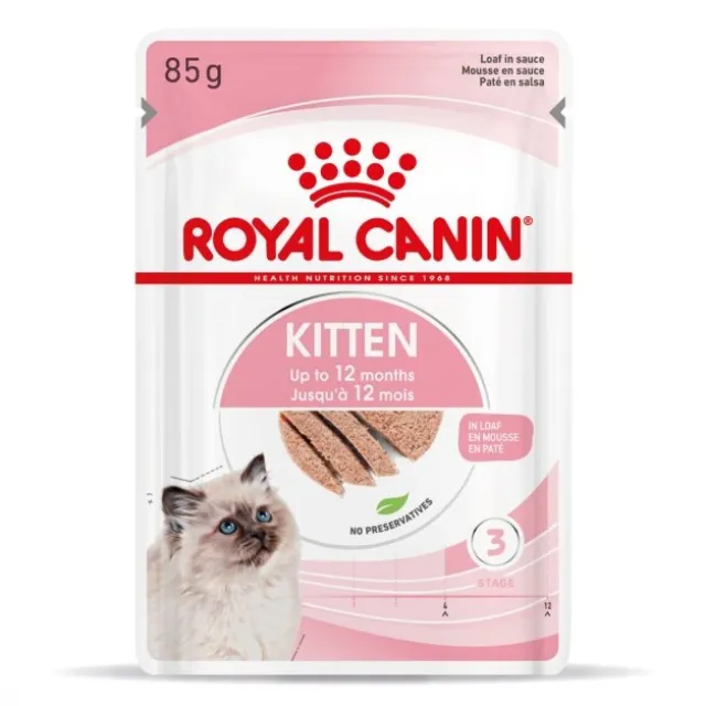 Royal Canin Kitten Loaf våtfoder för kattunge 12x85 g