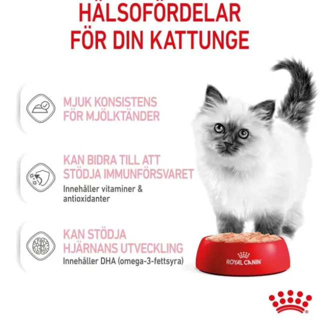 Royal Canin Kitten Loaf våtfoder för kattunge 12x85 g