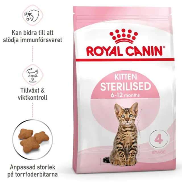Royal Canin Kitten Sterilised torrfoder för kattunge