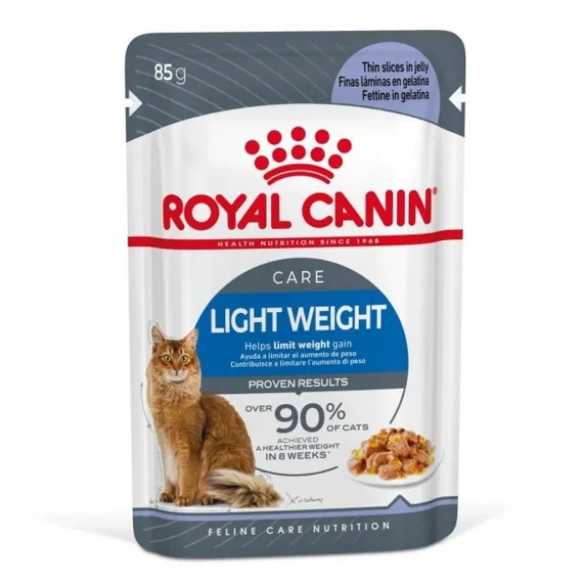 Royal Canin Light Weight Care Jelly Adult våtfoder för katt 12x85 g