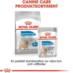 Royal Canin Light Weight Care Mini Adult torrfoder för hund
