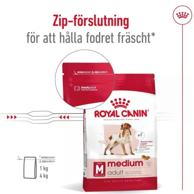 Royal Canin Medium Adult torrfoder för hund