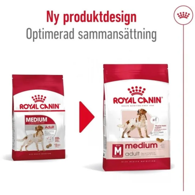 Royal Canin Medium Adult torrfoder för hund