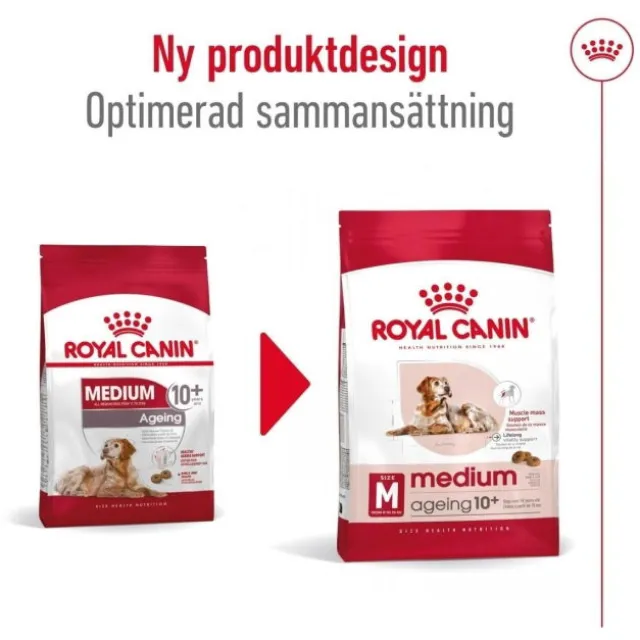 Royal Canin Medium Ageing 10+ torrfoder för hund