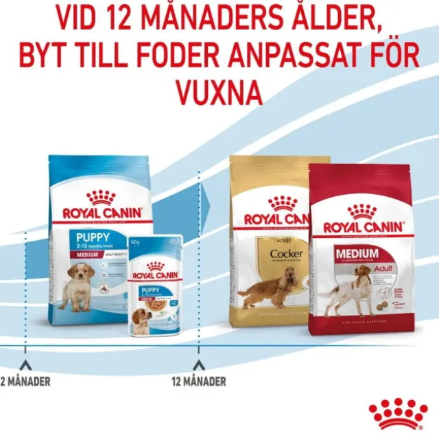 Royal Canin Medium Puppy torrfoder för hundvalp
