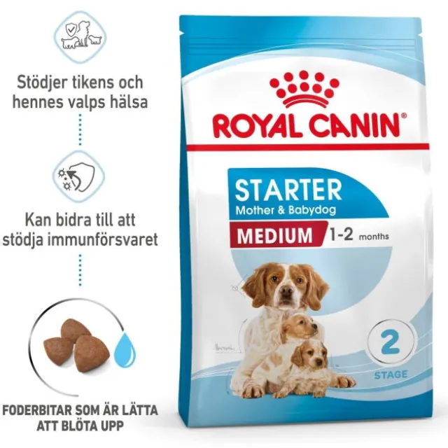 Royal Canin Medium Starter torrfoder för hund och hundvalp