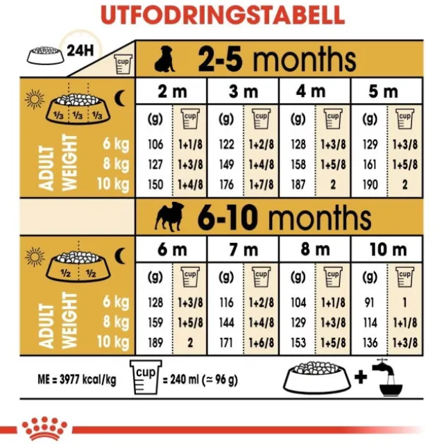 Royal Canin Pug Puppy torrfoder för hundvalp