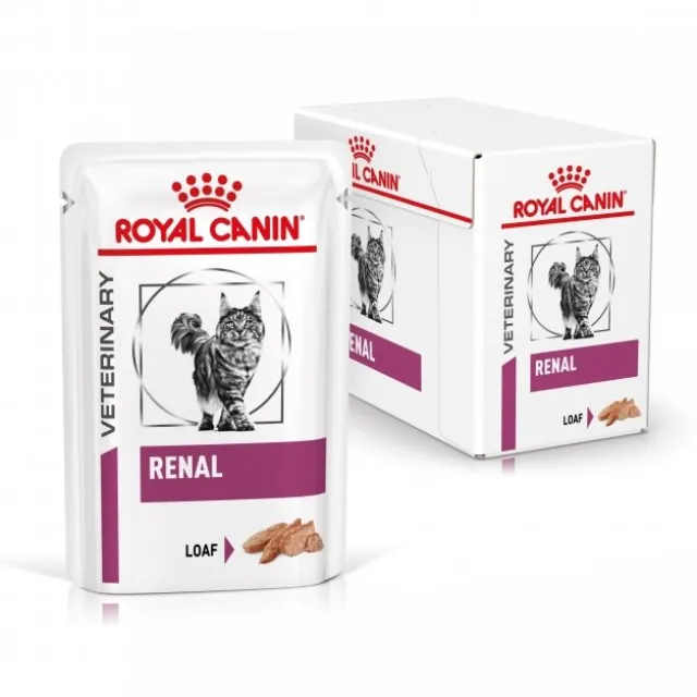 Royal Canin Veterinary Diets Cat Renal Loaf 12x85 g