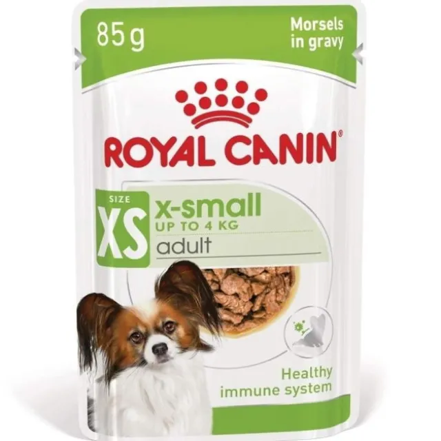 Royal Canin X-Small Adult Gravy våtfoder för hund 12 x 85 g