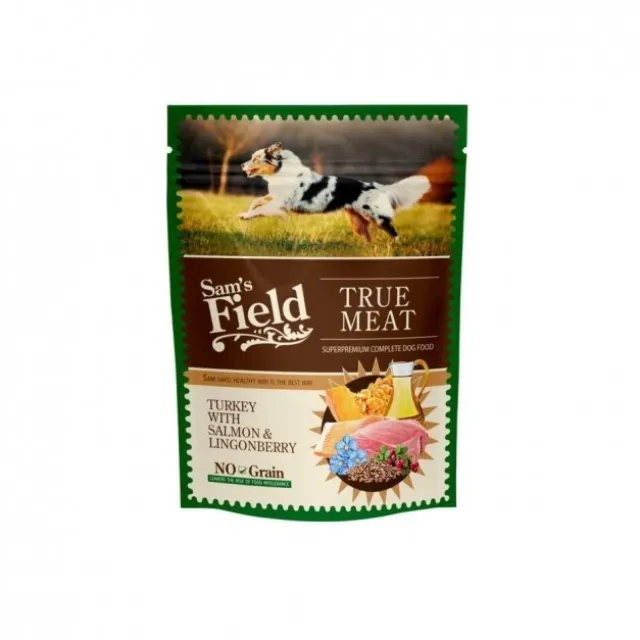 Sam's Field Dog Adult Turkey with Salmon & Lingonberry 260 g