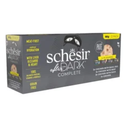 Schesir Cat Adult After Dark Paté Multipack 12 x 80 g