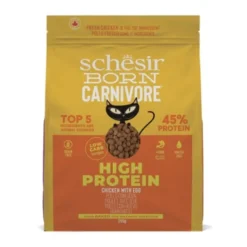 Schesir Cat Adult Born Carnivore Chicken & Egg