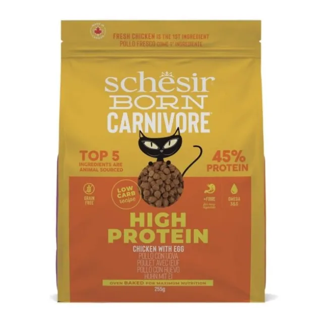 Schesir Cat Adult Born Carnivore Chicken & Egg
