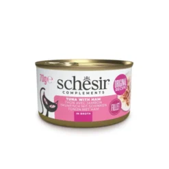 Schesir Cat Adult Tuna & Ham in Broth 70 g
