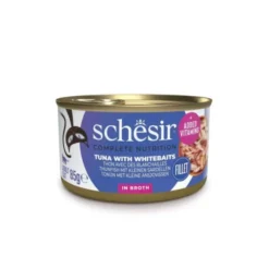 Schesir Cat Adult Tuna & Whitebaits in Broth 85 g