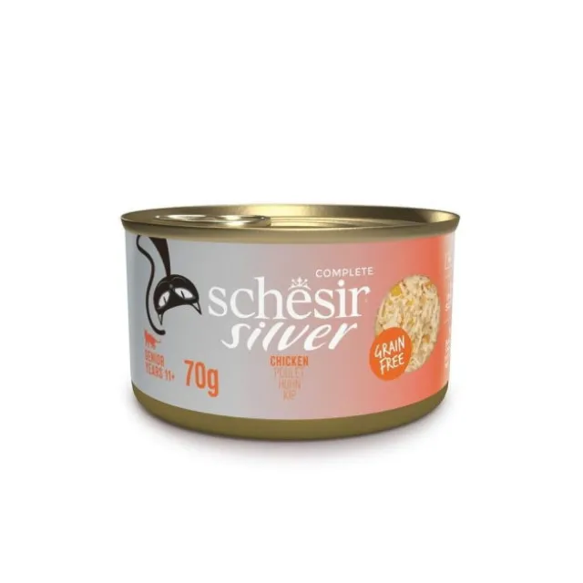 Schesir Cat Senior Silver Chicken 70 g