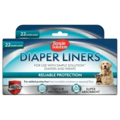 Simple Solution Diaper Liners Trosskydd till Hund 22-pack