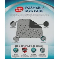 SimpleSolution Washable Dog Pads 2-pack