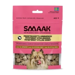 SMAAK Dog Frystorkat Hundgodis Kyckling 45 g