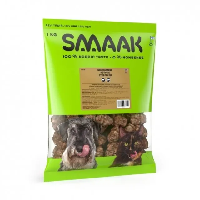 SMAAK Raw Complementary Nötvom 1 kg