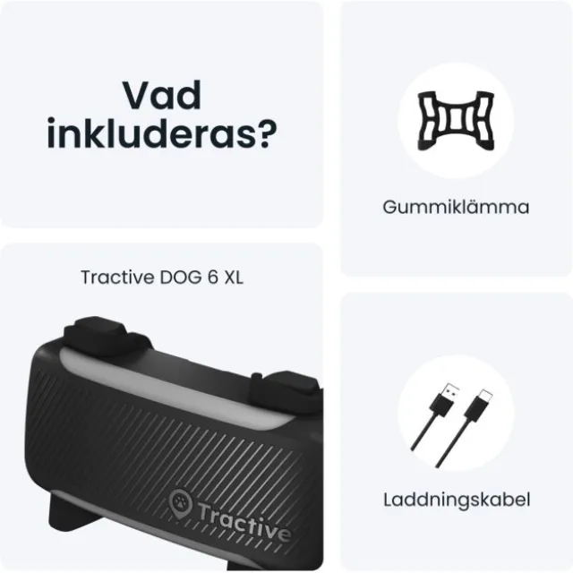 Tractive Dog 6 XL GPS till Hund