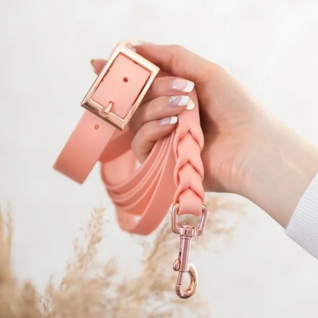 Tyylivoitto Classy Hundhalsband Persika