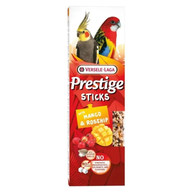 Versele-Laga Prestige Sticks Big Parakeets Mango & Rosehip 140 g