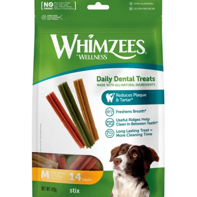 Whimzees Stix Medium 14-pack