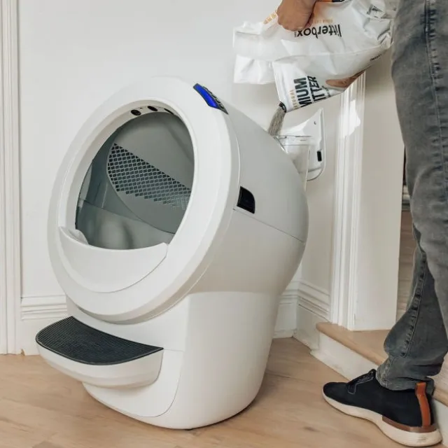 Whisker Litter Hopper Kattsandsautomat till Litter-Robot 4
