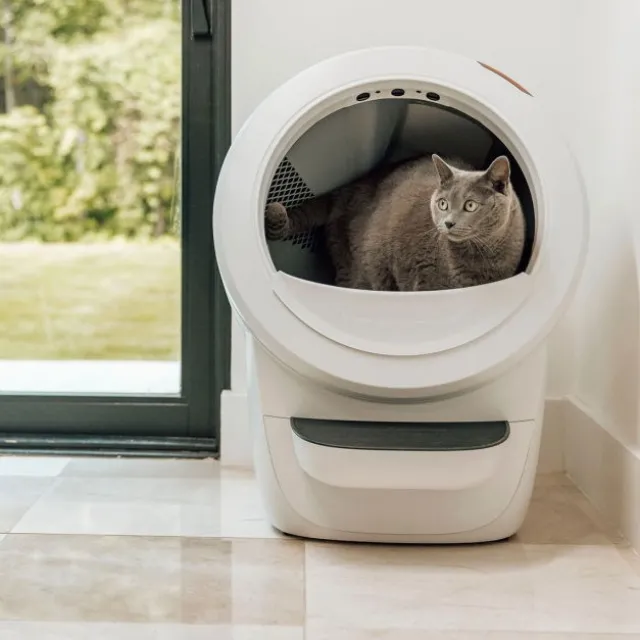 Whisker Litter-Robot 4 Självrensande Kattlåda Vit