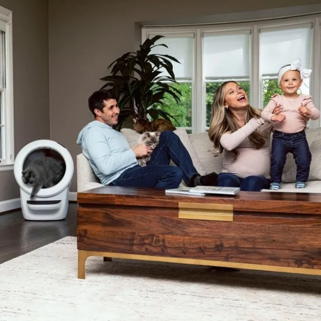 Whisker Litter-Robot 4 Självrensande Kattlåda Vit